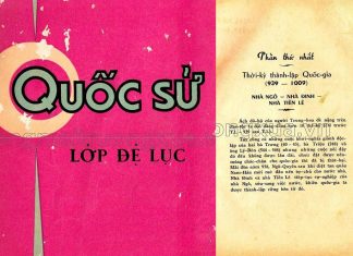 Chương trình học môn lịch sử ở miền Nam trước 1975. Bài 2: Môn Lịch sử ở bậc trung học