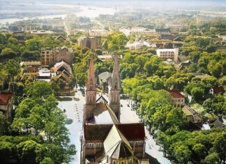 Những tấm ảnh màu tuyệt đẹp của trung tâm Sài Gòn thập niên 1950