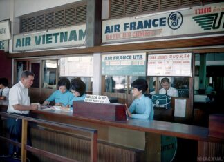 Hãng hàng không Air Vietnam ngày xưa và lịch sử 100 năm của phi trường Tân Sơn Nhứt